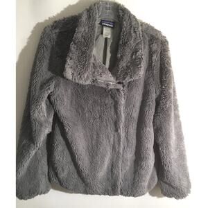 Patagonia Gray Teddy Jacket